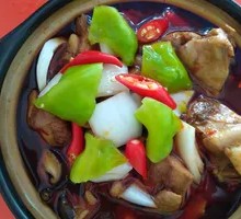 Braised Chicken with Rice