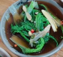 Cold-mixed bok choy