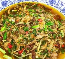 Ginger Stir-fried Rabbit