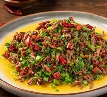 Green Vegetables with Beef