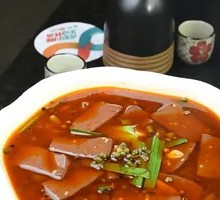 Sichuan-style Duck Blood with Pickled Chili