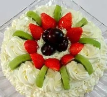 Cream Fruit Cake