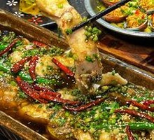 Green Pepper Stuffed Fish