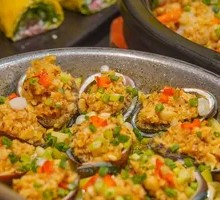 Garlic-Baked Abalone