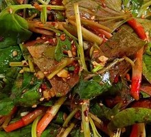 Cold-mixed Houttuynia herb