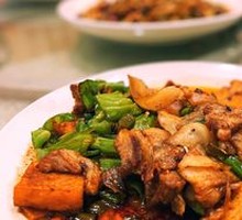 Stir-fried Pork with Green Onions