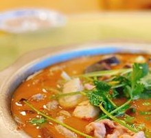 Spicy and Sour Blood Sausage Soup