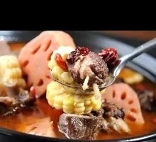 Lotus Root and Salted Pork Rib Soup