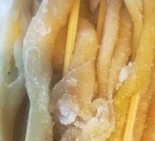 Skewered Duck Intestines