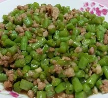 Minced Pork with Green Beans