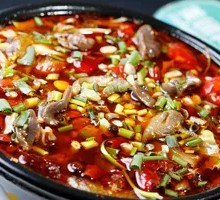 Chicken Offal Hot Pot Rice Noodles