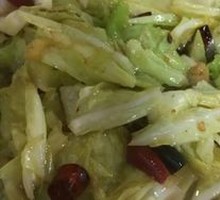 Stir-fried Napa Cabbage