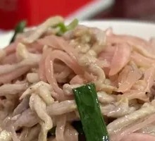 Pickled Vegetable and Pork Strips