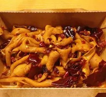 Fresh Duck Intestines by Master Tang