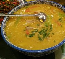 Braised Peas with Pig Tripe Strips