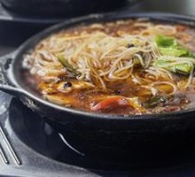 Pickled Chili Sour Cabbage Meatball Rice Noodles