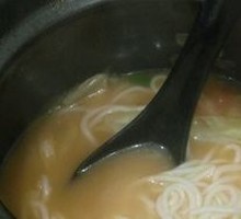 Tomato and Pork Noodle Soup