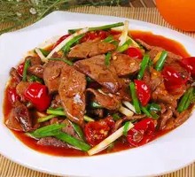 Pickled Chili Pork Liver Rice