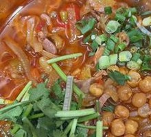 Sour Radish Chicken Offal Spicy Rice Noodles