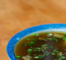 Chicken Soup with Matsutake Mushrooms