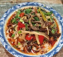 Pickled Chili Chicken Offal Rice Noodles