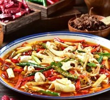 Pickled Chili Pork Tripe