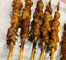 Green Pepper Lamb Skewers