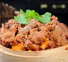 Steamed Beef with Rice Flour