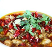 Sichuan-style Frog with Pickled Chili
