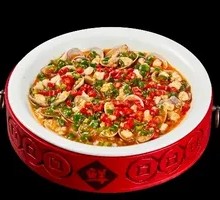 Spicy Sichuan Clam Chicken with Fresh Peppercorns