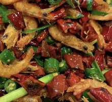 Leek-Flavored Baby Shrimp