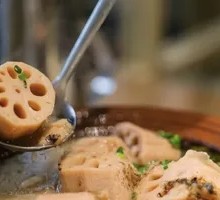 Lotus Root Stewed with Pork Ribs