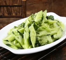 Garlic Cucumber Salad