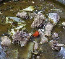 Sour Radish Old Goose Soup