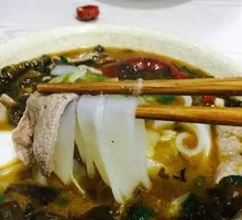 Sour Cabbage Pork Liver Rice Noodles