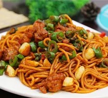 Double Pepper Chicken Noodles