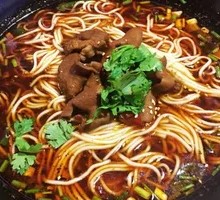 Spicy Chili Pork Intestine Noodles