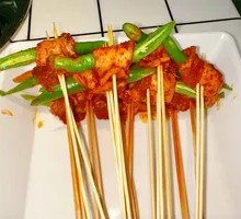 Green Pepper and Pork Belly Stir-fry