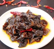 Braised Black Fungus with Spices