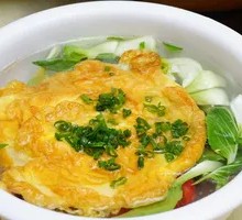 Seasonal Vegetable Egg Soup