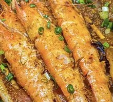 Charcoal-Grilled Large Shrimp