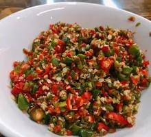 Small Chili Pepper Dish