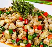 Spicy Frog with Green Chili
