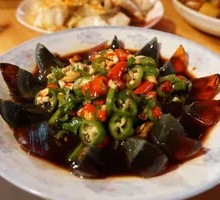Tofu Egg and Green Pepper Salad