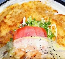 Sautéed Ham Pancake