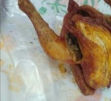 Honey-glazed扒 Chicken
