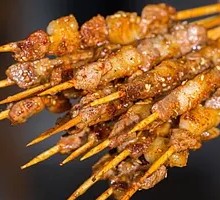 Grilled Fresh Beef Skewers