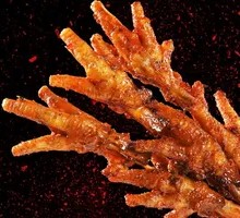 Charcoal-Grilled Marinated Chicken Feet