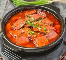 Stone Pot Duck Blood
