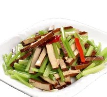 Celery and Tofu Cubes